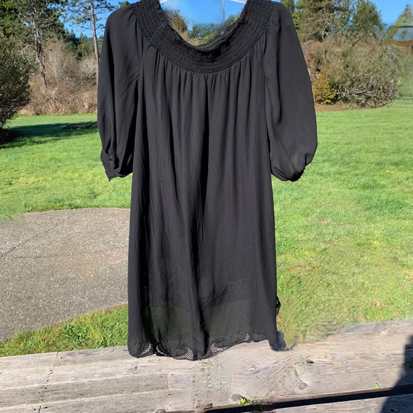 Chelsea 28 Dress Black with Lace Size Small - Picture 2 of 7